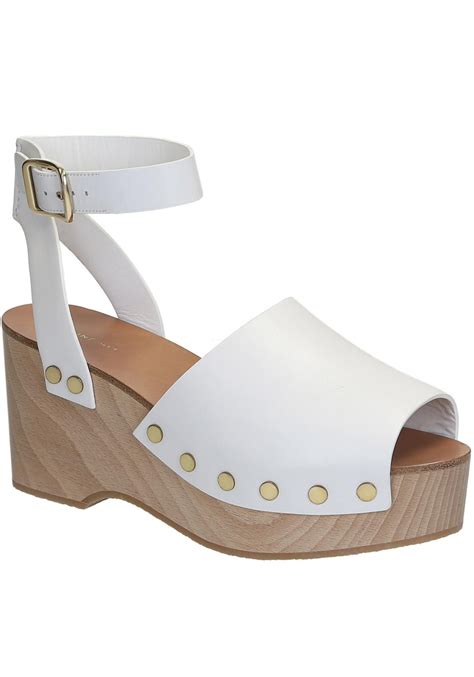 celine whitewedges in size 5|Celine Wedge sandals for Women .